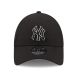 2. Czapka z daszkiem New Era 9FORTY MLB NY New York Yankees Pop Outline Black - 60184647