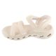 2. Skechers Slip-Ins: GO Walk Glide-Step 2.0 Sandal - Ella 141269-NAT Beżowe 36