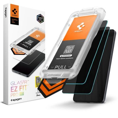 Szkło prywatyzujące Spigen Glas.Tr Ez Fit Pro HD 2-pack na Samsung Galaxy S26+