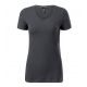 2. Koszulka Malfini Action V-neck W MLI-70183 light anthracite