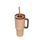 Kubek termiczny ze słomką Kambukka Rio Tumbler 950ml, Almond Dream