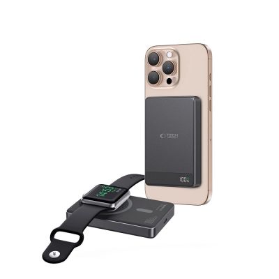 2. Powerbank Tech-Protect PB33 LifeMag MagSafe 5000mAH - czarny