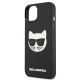 6. Etui Karl Lagerfeld 3D Rubber Choupette na iPhone 13 mini - czarne
