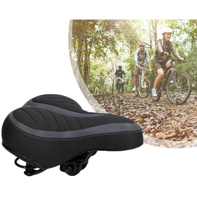 3. SIODŁO ROWEROWE TURYSTYCZNE MIEJSKIE NA SPRĘŻYNACH 20x25CM DUNLOP