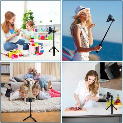 7. Selfie stick Tech-Protect L06S Bluetooth magnetyczny z MagSafe, pilotem, tripodem do 82cm i głowicą 360 - czarny