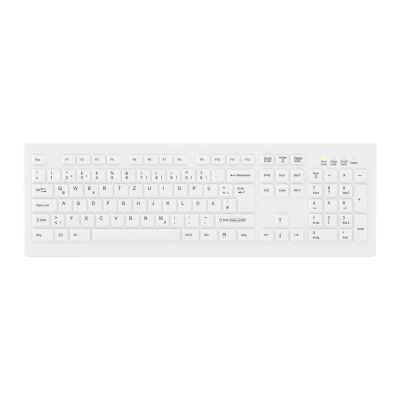 4. CHERRY AK-C8100F-FU1-W/GE klawiatura Biuro RF Wireless QWERTZ Niemiecki Biały
