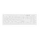 4. CHERRY AK-C8100F-FU1-W/GE klawiatura Biuro RF Wireless QWERTZ Niemiecki Biały