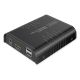 2. Przedłużacz (extender) po skrętce kat.6 HDMI 4K/60Hz z KVM USB 2.0 przez IP 1G lub do 120m/200m - dodatkowy odbiornik do DS-55355