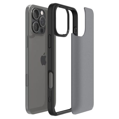 7. Etui Spigen Ultra Hybrid na iPhone 16 Pro Max - czarne