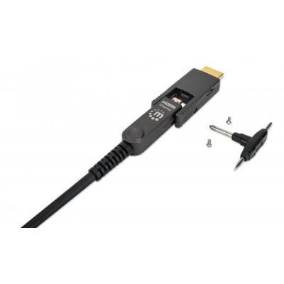 5. Manhattan 355544 kabel HDMI 70 m HDMI Typu A (Standard) HDMI Typu D (Micro) Czarny