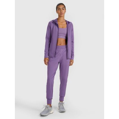 5. Spodnie treningowe szybkoschnące damskie 4F 4FWAW25TFTRF0934-53S