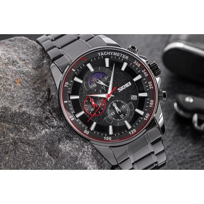 6. Zegarek Męski Skmei 9250BKBK + BOX