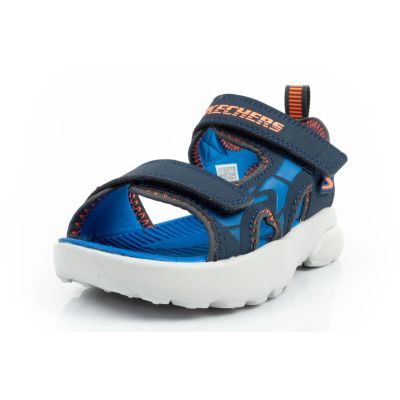 24. Sandały Skechers Jr 406513L/NVBL