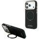 Etui Guess Ring Stand 360 Grained Classic Logo MagSafe na iPhone 18 Pro Max / 17 Pro Max - czarne