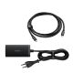 6. Ładowarka sieciowa GaN5 Baseus CCGP110201 67W HUB HDMI 2x USB-C / USB-A / HDMI 4K 30Hz 1,5m - czarna + kabel USB-C - USB-C 100W 1m
