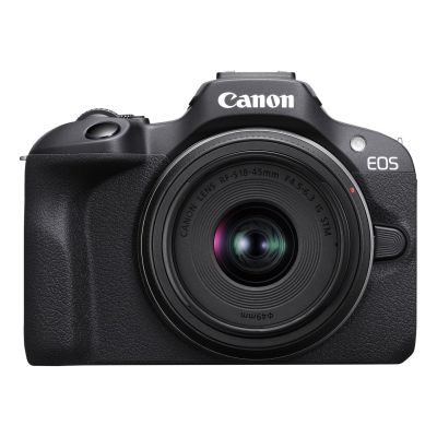 3. Canon Aparat bezlusterkowy EOS R100 + obiektyw RF-S 18-45mm F4.5-6.3 IS STM Megapiksel 24,1 MP Czułość ISO (maks.) 12800 Przekątna wyświetlacza 3,0 Sieć Wi-Fi Automatyczny, ręczny Matryca CMOS Czarny