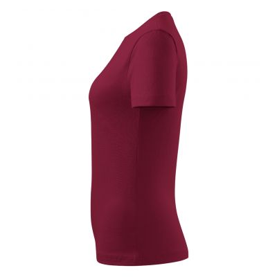 3. Koszulka damska Basic (garnet)