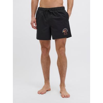 Jack&Jones szorty kąpielowe JPSTMAUI STAR SWIMSHORTS STYD SS25 12287670  BLACK