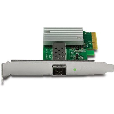 3. Karta sieciowa - PCIe 2.0 x4 Low Profile - 10 Gigabit SFP+ - TRENDnet TEG-10GECSFP