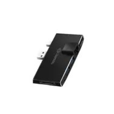 3. Terratec CONNECT Pro2 Przewodowa USB 3.2 Gen 1 (3.1 Gen 1) Type-A Czarny