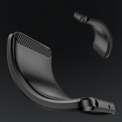 5. Etui silikonowe Carbon Case do iPhone 16 Pro - czarne