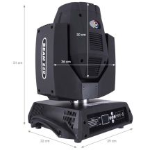 LIGHT4ME 7R BEAM 230W głowica ruchoma oświetlenie