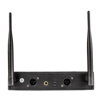 4. DNA DVS2 - Mikrofon bezprzewodowy, 2x nadajnik doręczny  + baza, pasmo UHF 560-590 MHz