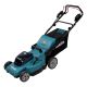 20. Makita DLM481Z kosiarka Kosiarka do trawnika typu push Bateria Czarny, Niebieski, Metaliczny