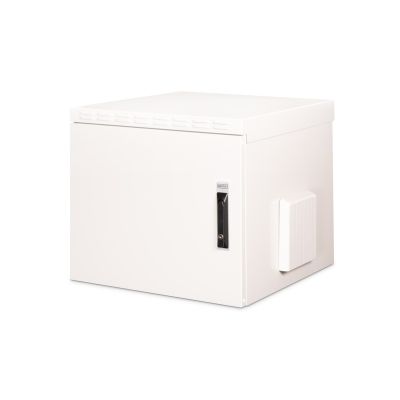 11. Digitus Szafa sieciowa wisząca 19" 9U rack 600x600, drzwi pełne, szary, niedzielona, złożona, IP55, 100kg