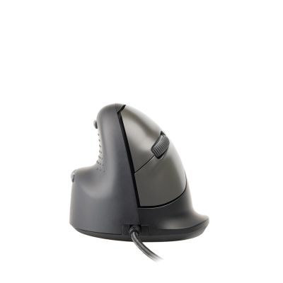 21. R Go Tools R-Go Pele HE ergonomisch links USB mittel juodas/silb retail