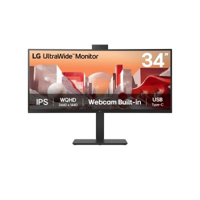 8. LG 34BA85QE-B monitor komputerowy 86,4 cm (34") 3440 x 1440 px Wide Quad HD LCD Czarny