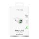 2. Ładowarka samochodowa Puro Pro Lite 2x USB-A 10W - biała