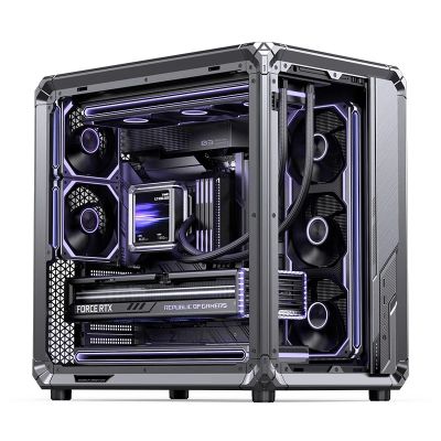 58. Jonsbo X400 Pro PC-Gehäuse, Midi-Tower, ATX, Tempered Glass - grau