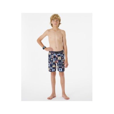 4. Boardshorty RIP CURL Mirage Owen Swc -Boy czarny