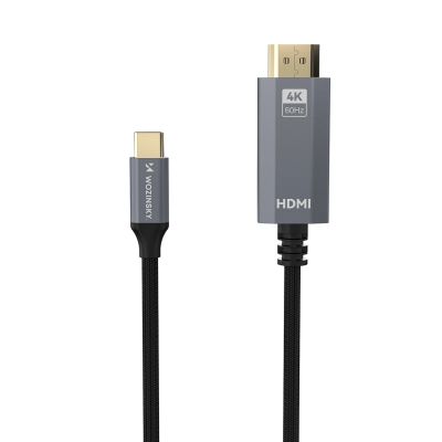 2. Kabel Wozinsky WCCH-01 USB-C - HDMI 4K 60Hz 1,8m - czarny