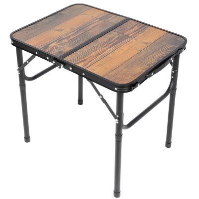 11. STOLIK TURYSTYCZNY SKŁADANY KEMPINGOWY 60X45X25/56CM DREWNO