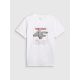 7. T-shirt regular z nadrukiem męski 4F 4FRAW25TTSHM3612-10S
