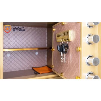 4. Extralink LOCKSTAR SEJF ELEKTRONICZNY, SZAFKA NOCNA Z LADOWANIEM INDUKCYJNYM