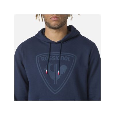 12. Bluza Rossignol LOGO SWEAT HOOD FL granatowy