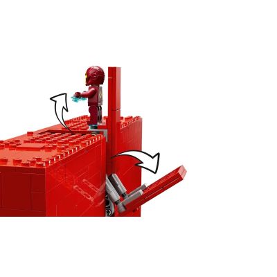 6. LEGO MARVEL SUPER HEROES 76313 Logo MARVEL z minifigurkami