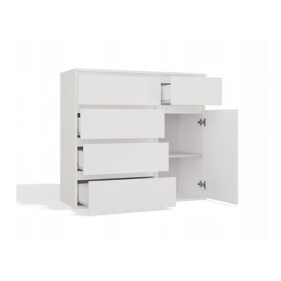 2. KOMODA MALWA 1D5S BIAŁY