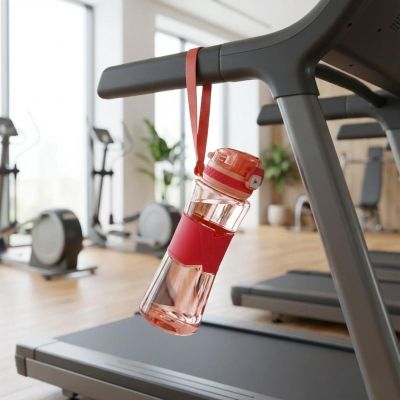 15. BIDON BUTELKA SPORTOWA DUNLOP 500ML CZERWONY