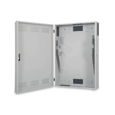 2. Digitus Szafa sieciowa wisząca SLIM 19" 3U rack 600x200, drzwi pełne, szary, niedzielona, złożona, 100kg