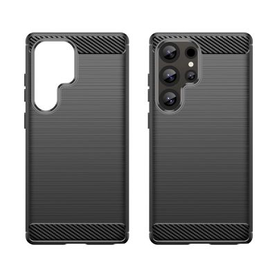 3. Etui silikonowe Carbon Case do Samsung Galaxy S25 Ultra - czarne