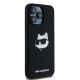 4. Etui Karl Lagerfeld Silicone Choupette Head MagSafe na iPhone 15 Pro - czarne