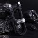 13. Kabel Baseus CATLKLF-G1 Lightning - USB-C PD QC 18W 480Mb/s 1m - czarno-szary