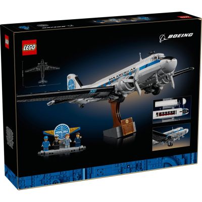 2. LEGO Icons 11378 - Samolot pasażerski Douglas DC-3 PAN AM