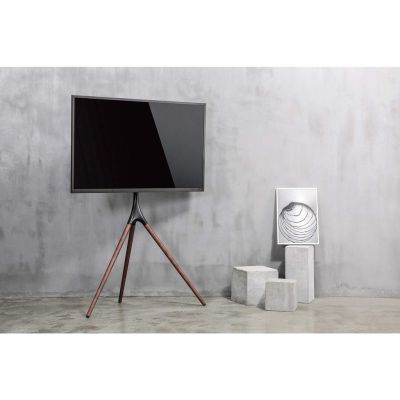 8. MANHATTAN Mobilny Stojak Pod Telewizor Ze Statywem 45"-65" 32kg