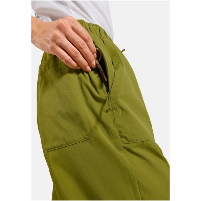 Spodnie damskie ODLO Pants regular length ULTRA LIGHTWEIGHT PANT zielone