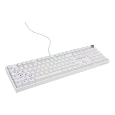 11. GENESIS NKG-2300 klawiatura Uniwersalne USB QWERTY Angielski Biały